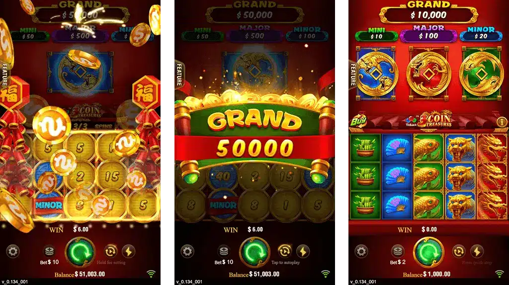 3 Coins In333 Bonus